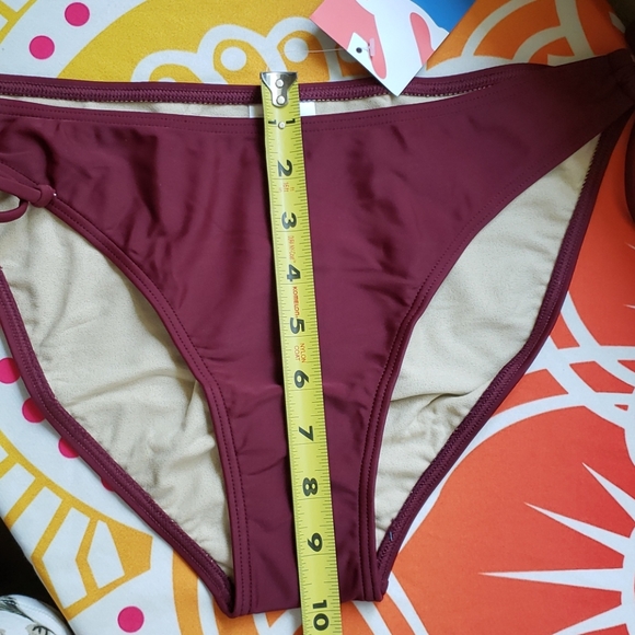 NWT🍷Merlot string bikini bottom - Picture 6 of 7